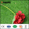 Red outdoor decorative artificial crystal flower wall for wedding